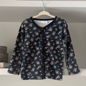 Jamie Kay Navy Floral Button-Down Shirt